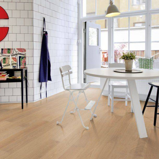 Паркетная доска Upofloor Ambient Oak 4 Grand 138 Brushed White Oiled
- фото 4