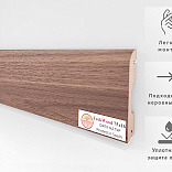 Плинтус TeckWood Цветной 75x16 Орех Натур - 1