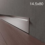 Плинтус Luxury Wood Decor Invisible™ Скрытый без покрытия - 1