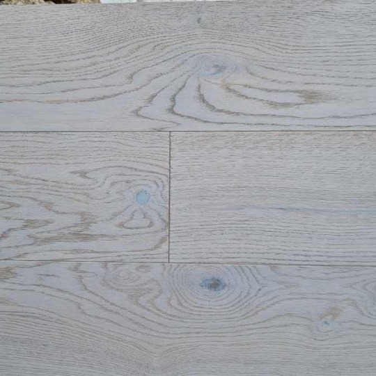 Инженерная доска Alpenholz 1-полосная Дуб Ice Дуб Ice 13.5х160х905-1505 Натур - фото 1