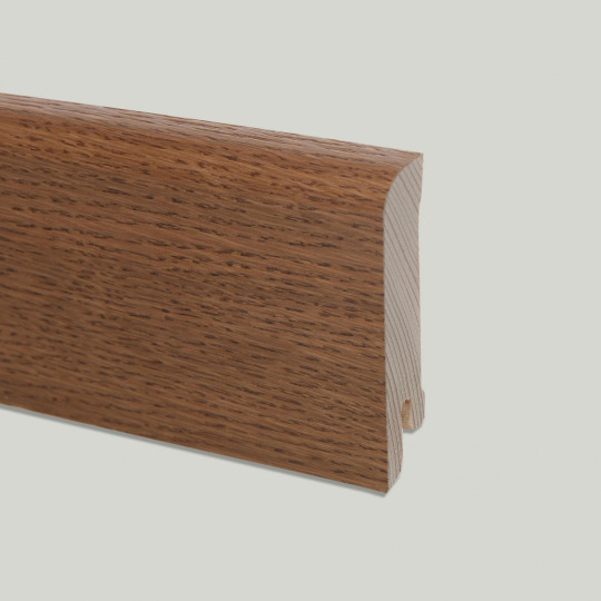 Плинтус Pedross 80х18 шпонированный - Дуб Карри - фото 1