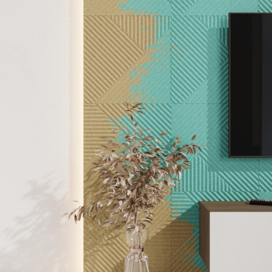 Стеновые панели Ликорн Пирамида Под покраску - фото 2