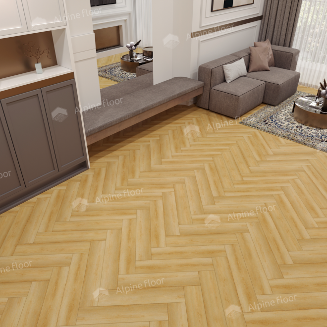 Кварц виниловый ламинат Alpine Floor Parquet Light ECO 13-29 Дуб Батейн - фото 3