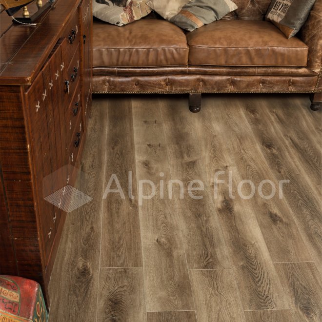 Кварц виниловый ламинат Alpine Floor Premium XL ECO 7-9 Дуб Коричневый - фото 5