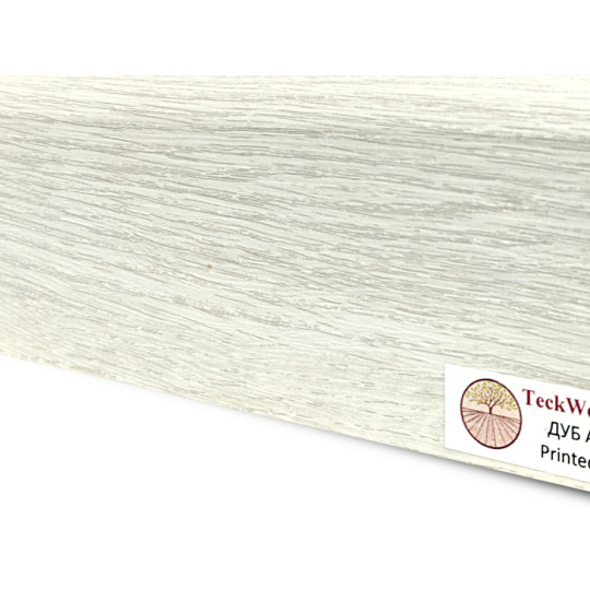 Плинтус TeckWood Цветной 75x16 Дуб Айс - фото 1