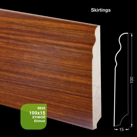 Плинтус Tecnorivest Tecnorivest Махагон - фото 8