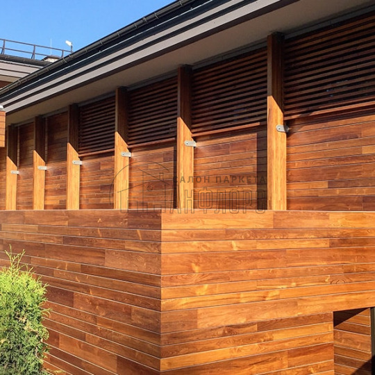 Террасная доска  Ипе фасадная - фото 1