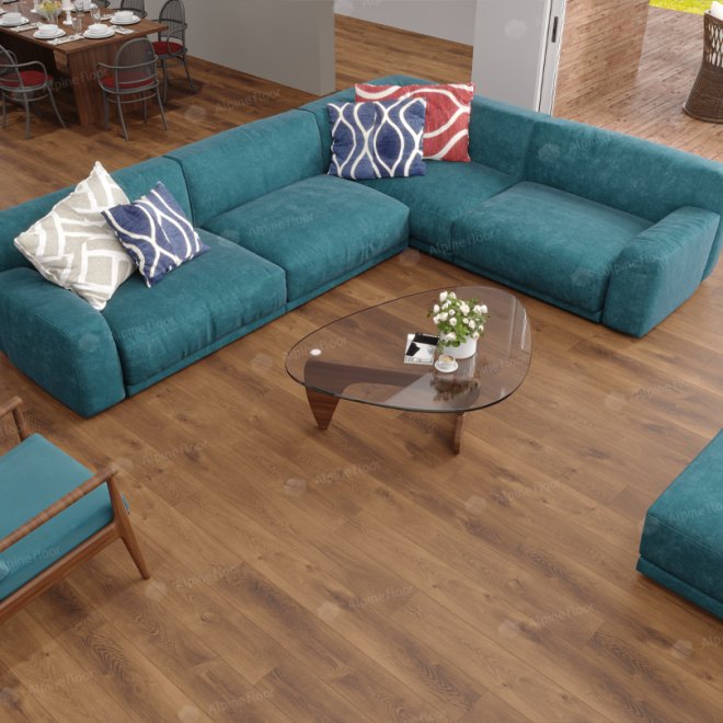 Кварц виниловый ламинат Alpine Floor Premium XL ECO 7-7 Дуб насыщенный - фото 3
