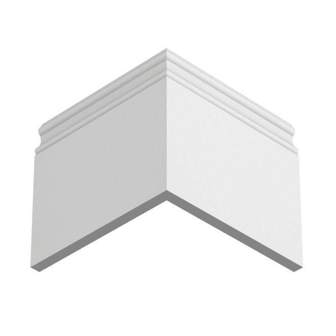 Плинтус Ultrawood Ultrawood Base 0005 i меловая основа - фото 3