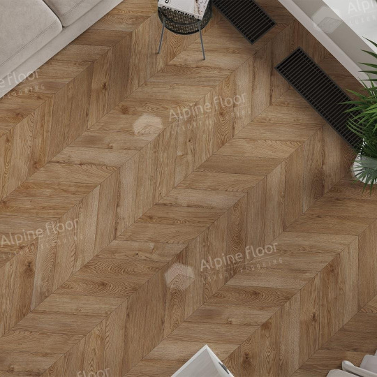 Ламинат Alpine Floor Chevron Art Chevron Art Дуб Эверест LF109-06 - фото 2