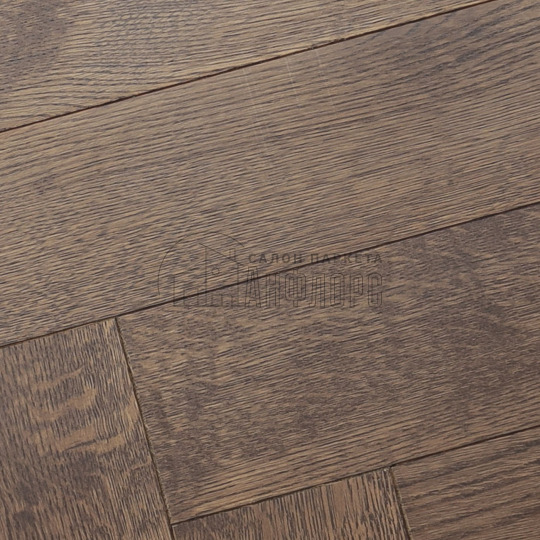 Паркет ёлка Brinel Английская ёлка Дуб Quality Дуб Quality 15х100х500 Рустик - фото 2