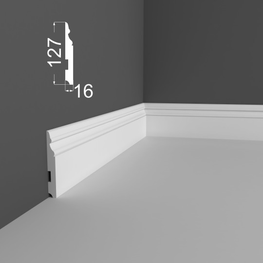 Плинтус Ликорн МДФ Грунтованный Р 24.127.16 - фото 3