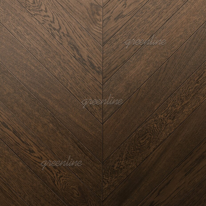 Паркет ёлка Greenline  134 Дуб Кастельон французская 134 Дуб Кастельон французская 15х110х590 - фото 2