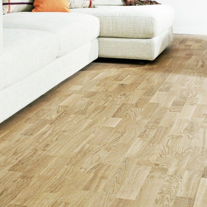 Паркетная доска Upofloor Ambient Oak Select White Oiled  3S - фото 2