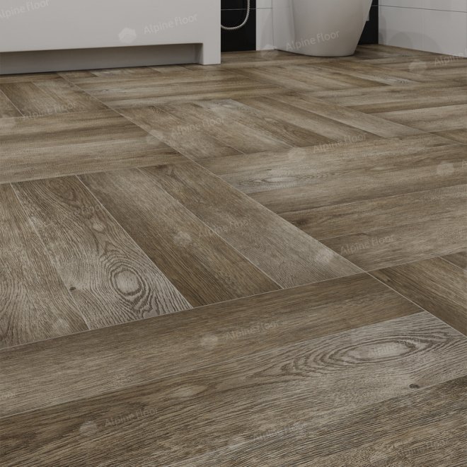 Кварц виниловый ламинат Alpine Floor Expressive Parquet ECO 10-6 Американское Ранчо - фото 4