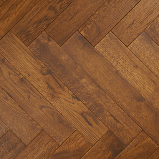 Паркет ёлка Golden Wood Дуб Пиногри - фото 1