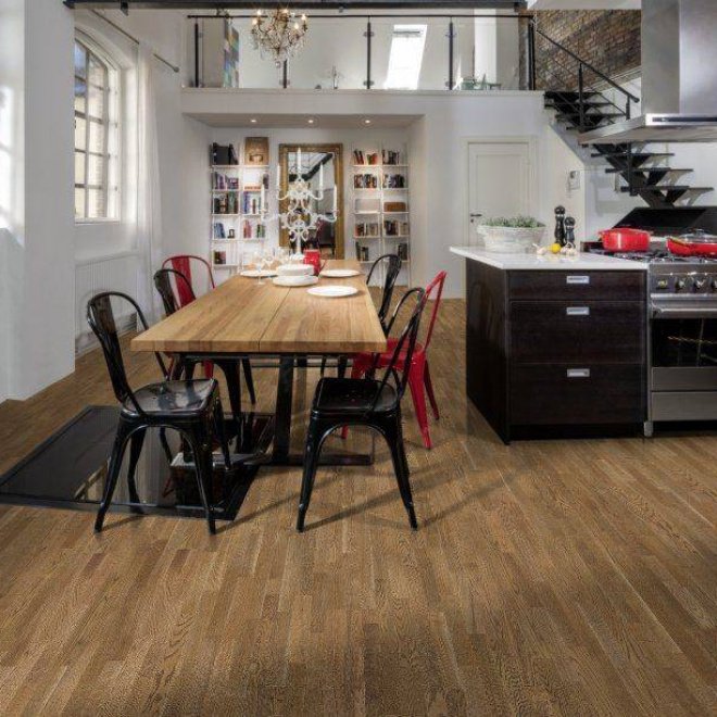 Паркетная доска Upofloor Forte Oak Mocca 3S - фото 7