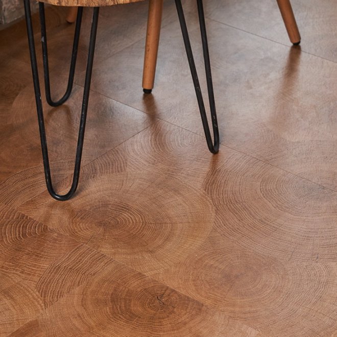 Кварц виниловый ламинат Vinilam Ceramo Stone 61601 Дуб Натуральный - фото 9