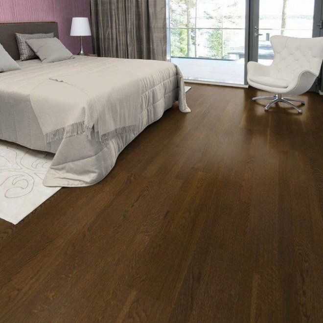 Паркетная доска Karelia 3-х полосная Oak New Black Pepper 3S - фото 3
