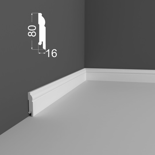 Плинтус Ликорн МДФ Грунтованный Р 4.80.16 - фото 3