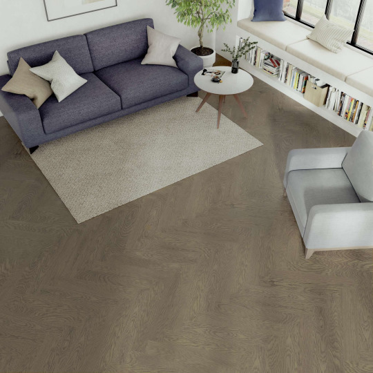 Паркет ёлка Esta Parket Herringbone Indigo 14504 Oak HB Nova Elite Stavanger - фото 3