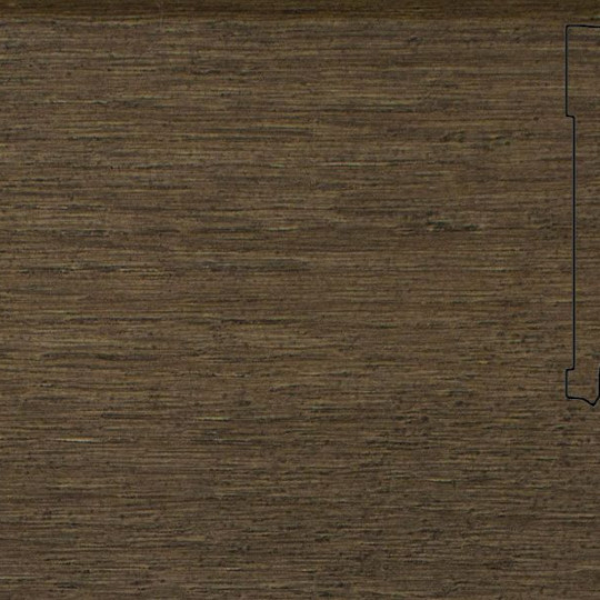 Плинтус Pedross 70х15 шпонированный - Дуб Пиксбург - фото 1