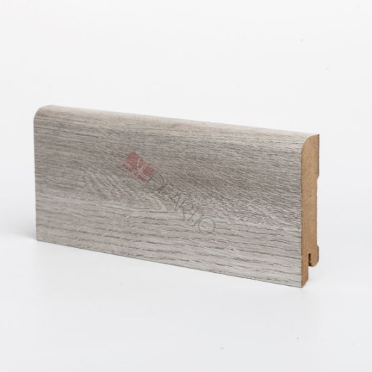 Плинтус DeArtio B202-05 Дуб янтарный светло-серый от 16 мм  - фото 1