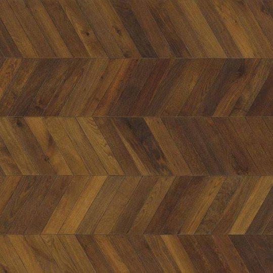 Паркет ёлка Kahrs Kahrs Шеврон темно-коричневый (DARK BROWN) - фото 1
