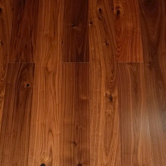 Инженерная доска Wood Bee Однополосная Американский орех 12 мм - фото 1