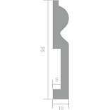Плинтус Ultrawood Ultrawood Base 0018 - 4