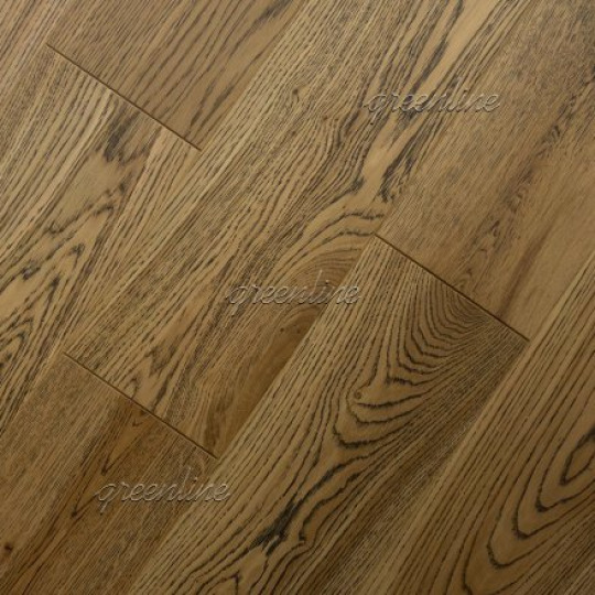 Массивная доска Greenline 711 Дуб Брайт711 Дуб Брайт 20х120х400-1700 Рустик - фото 2