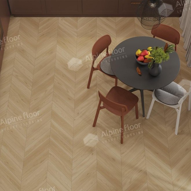 Ламинат Alpine Floor Chevron Art Chevron Art Alpine Floor Chevron Art Chevron Art LF109-01 Дуб Монте-Роза - фото 4