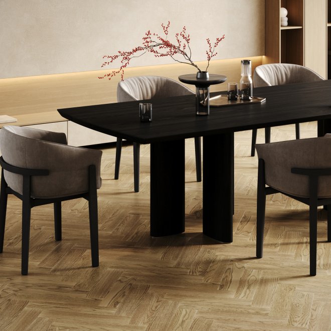 Кварц виниловый ламинат Quartz Parquet Штучный 44-419 Дуб Карельский - фото 2