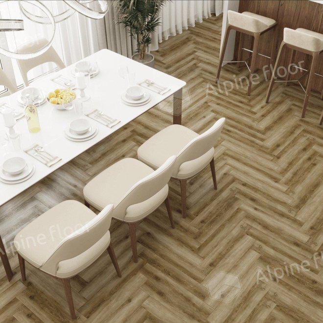 Ламинат Alpine Floor Herringbone 12 Pro Herringbone 12 Pro LF106-09 Дуб Марсель - фото 4