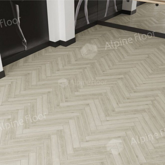 Ламинат Alpine Floor Herringbone 8 Pro Herringbone 8 Pro LF102-06 Дуб Монпелье - фото 2