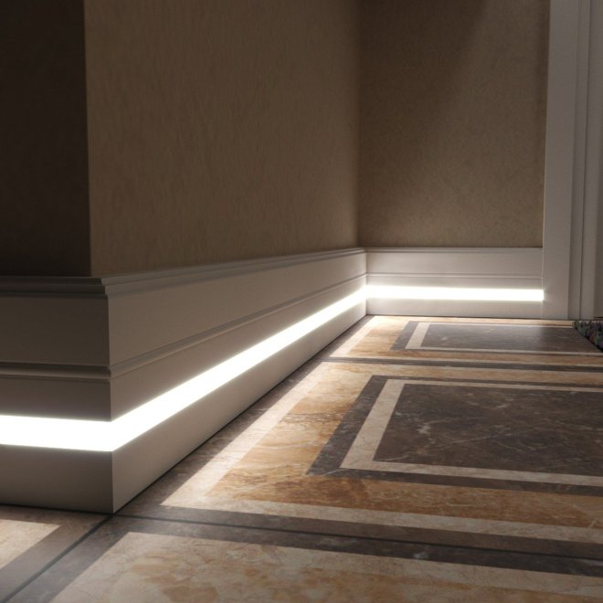 Плинтус Evrowood Evrowood PN 120 led - фото 10