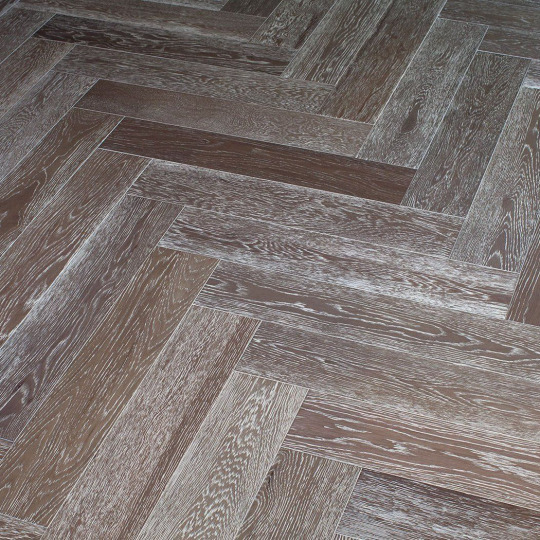 Паркет ёлка Marco Ferutti Hermitage Hermitage Дуб Грей браш - фото 2