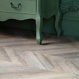 Кварц виниловый ламинат Vinilam Parquet Chevron RI153616CL4 Шеврон Шампань - 2