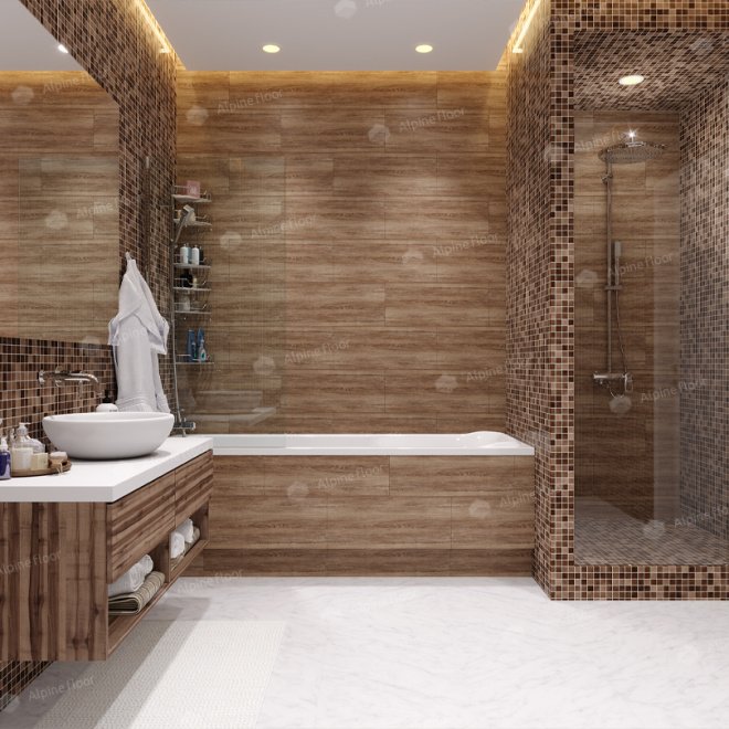 Кварц виниловый ламинат Alpine Floor Grand Stone LVT ECO 8-1-2 matt Дымчатый Лес - фото 2