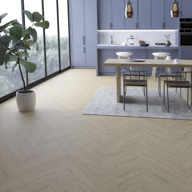 Паркет ёлка Esta Parket Chevron Nova 15502 Oak CH Nova Elite Pure Line - фото 3
