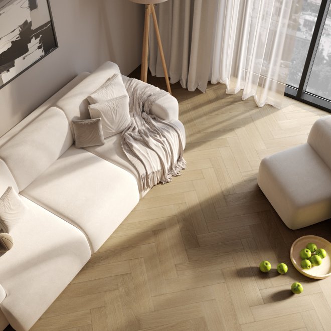 Кварц виниловый ламинат Quartz Parquet Штучный 44-1258-58 Дуб Хельсинки - фото 3