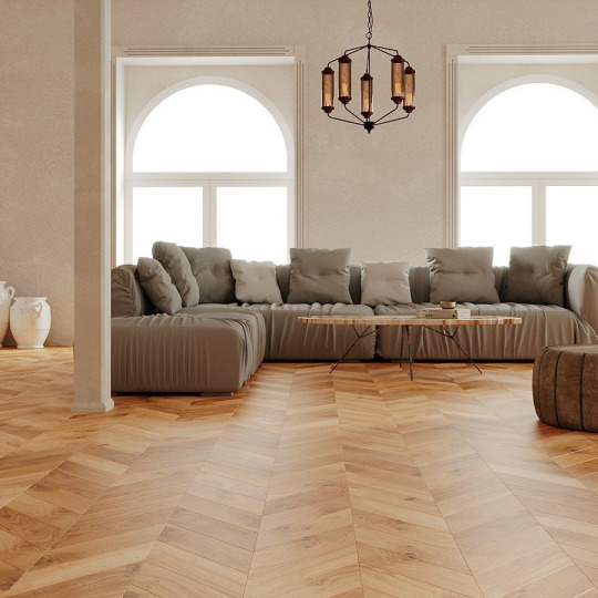 Паркет ёлка Gran Parte Французская ёлка 027 Бискотти Бискотти 15х110х460 - фото 4