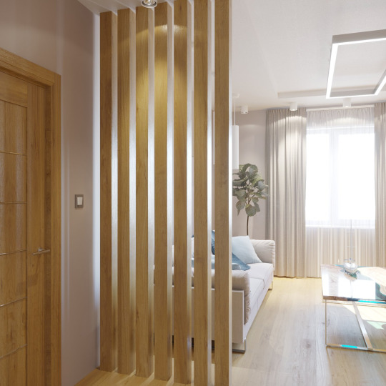 Лайтбрус Finitura Dekor 4-х сторонний шпонированный Дуб 4-х сторонний шпонированный Дуб 40х40х2800 С покрытием - фото 10