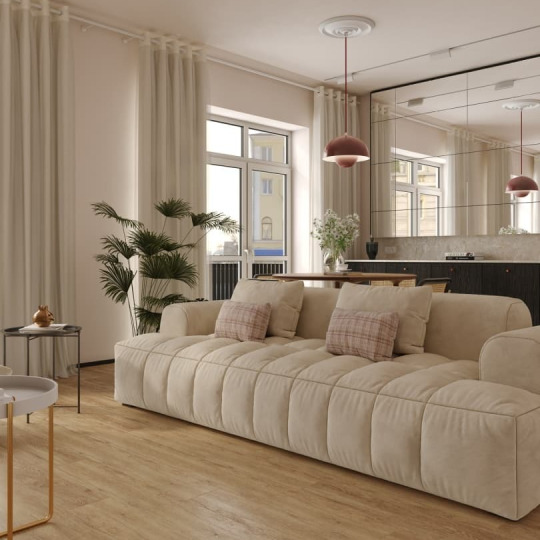 Кварц виниловый ламинат Alpine Floor Grand Sequoia (5 мм) Макадамия ECO 11-1008 MC
- фото 3