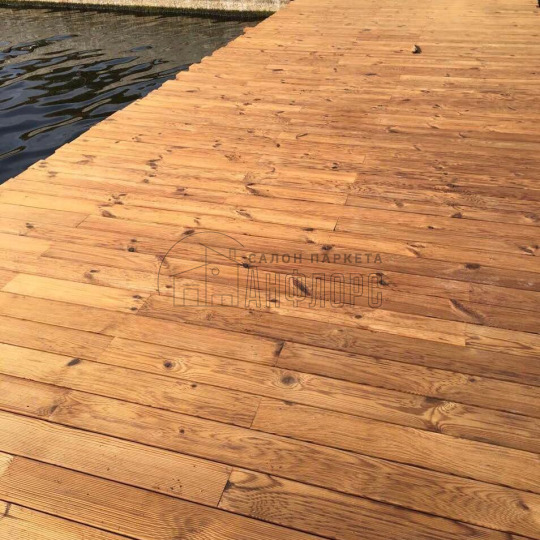 Террасная доска  Термососна палубная доска - фото 4