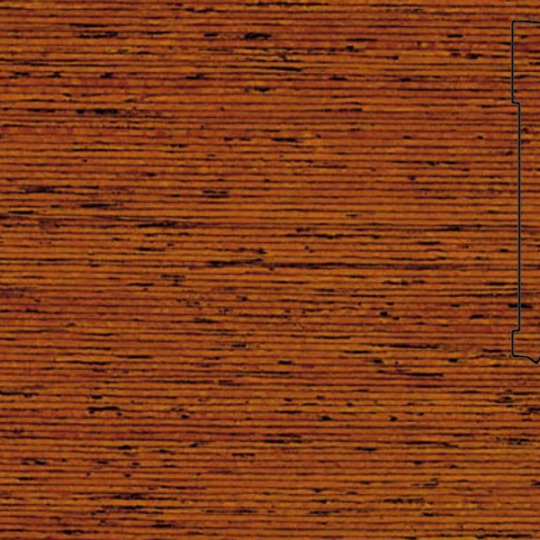 Плинтус Pedross 70х15 шпонированный - Мербау - фото 1