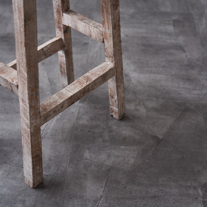 Кварц виниловый ламинат Vinilam Ceramo Stone Glue 61602 Серый Бетон клеевой - фото 4