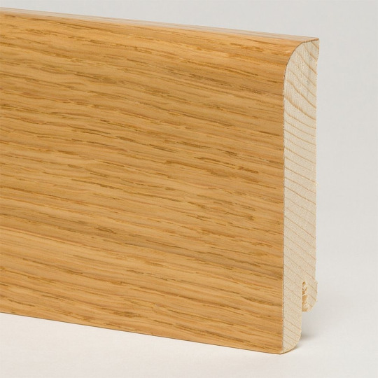 Плинтус Pedross 80х18 шпонированный - Дуб - фото 1