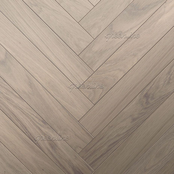 Паркет ёлка Greenline  704 Дуб Софт 704 Дуб Софт английская 12х127х600 - фото 1