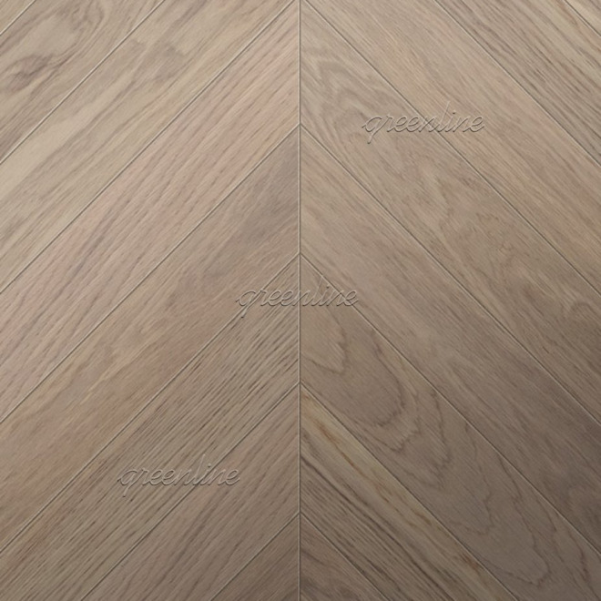 Паркет ёлка Greenline  827 Дуб Атом французская - фото 1